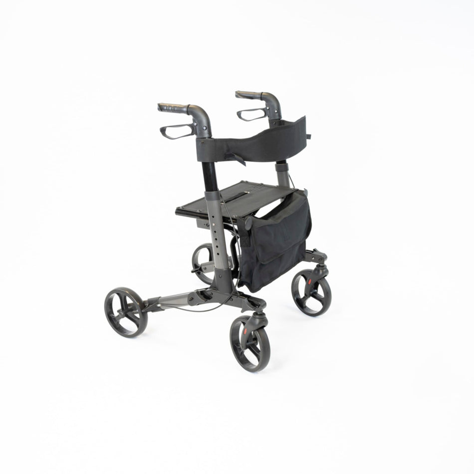 NRS 4 Wheel Triple Fold Aluminium Rollator