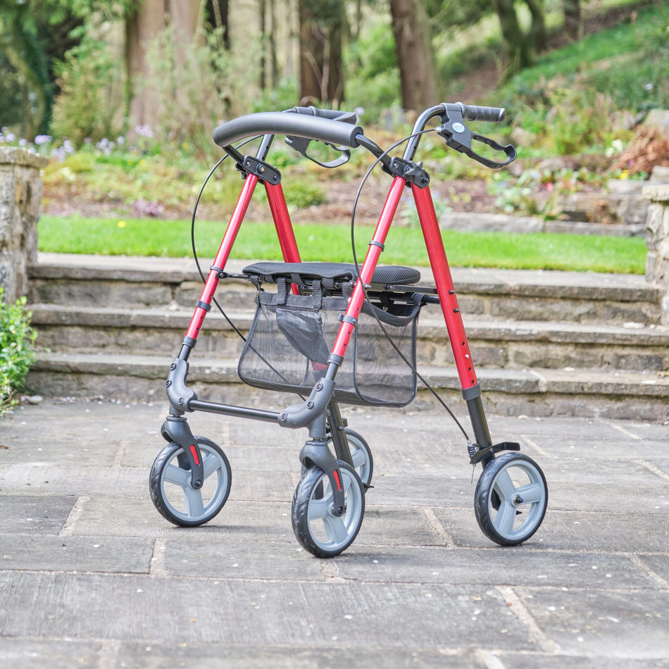 NRS 4 Wheel Lightweight Rollator