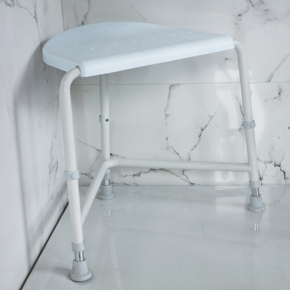 NRS Nuvo Corner Shower Stool