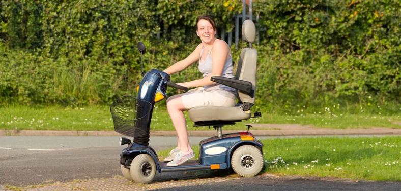 Can mobility scooters go on the road?