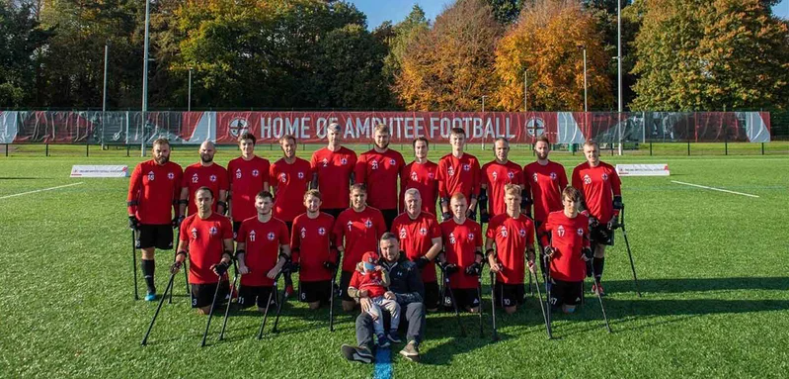 Crutches and the England Amputee Football Association