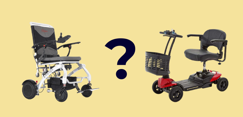 Electric wheelchair or mobility scooter?