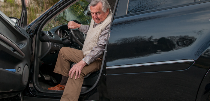 Help getting in and out of a car