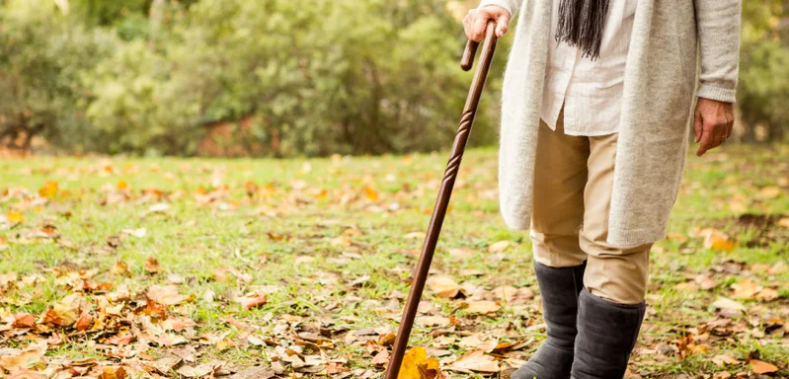 How to measure for a walking stick