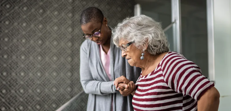 How to prevent falls in elderly with dementia