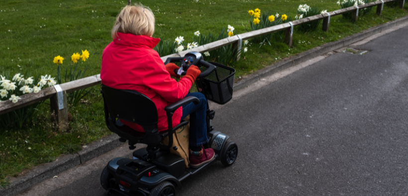 Elizabeth's story: how mobility aids can help