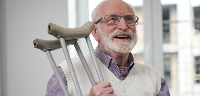 How to use crutches