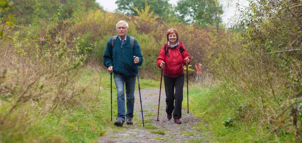 Nordic walking for older people