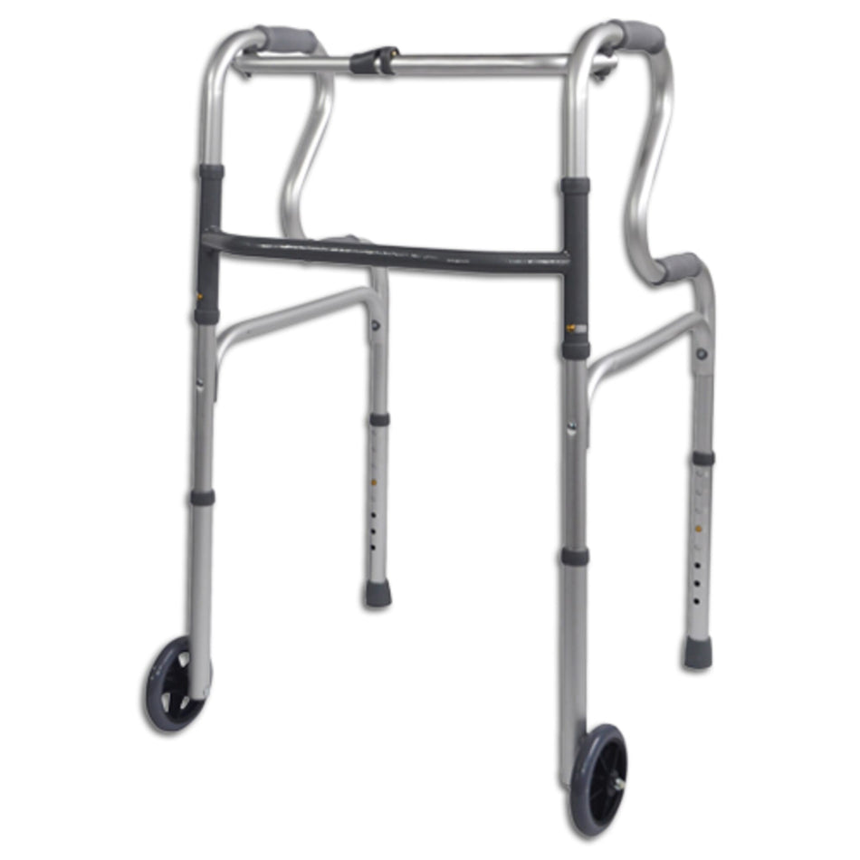 Hi Riser Folding Walking Frame - Wheeled