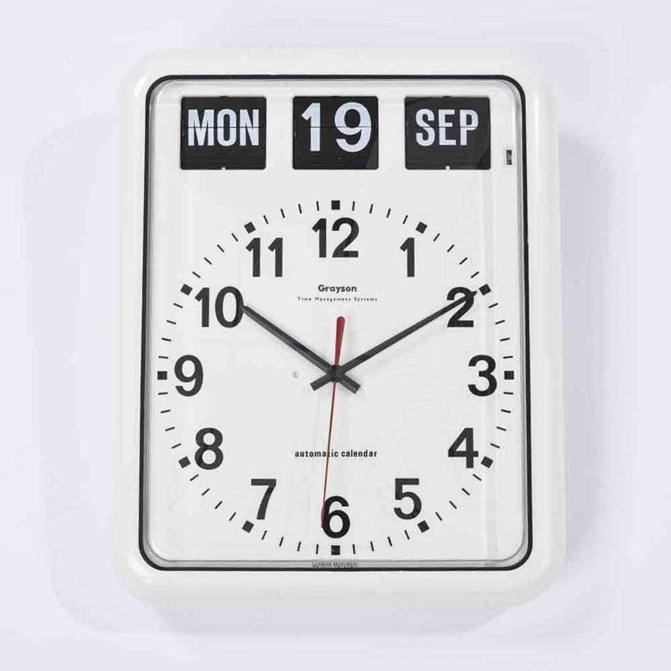 Large Calendar Wall Clock