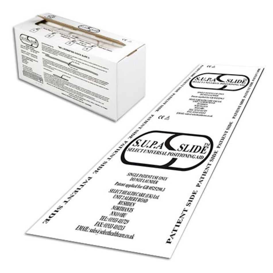 SUPA Disposable Slide Sheets Pack of 100