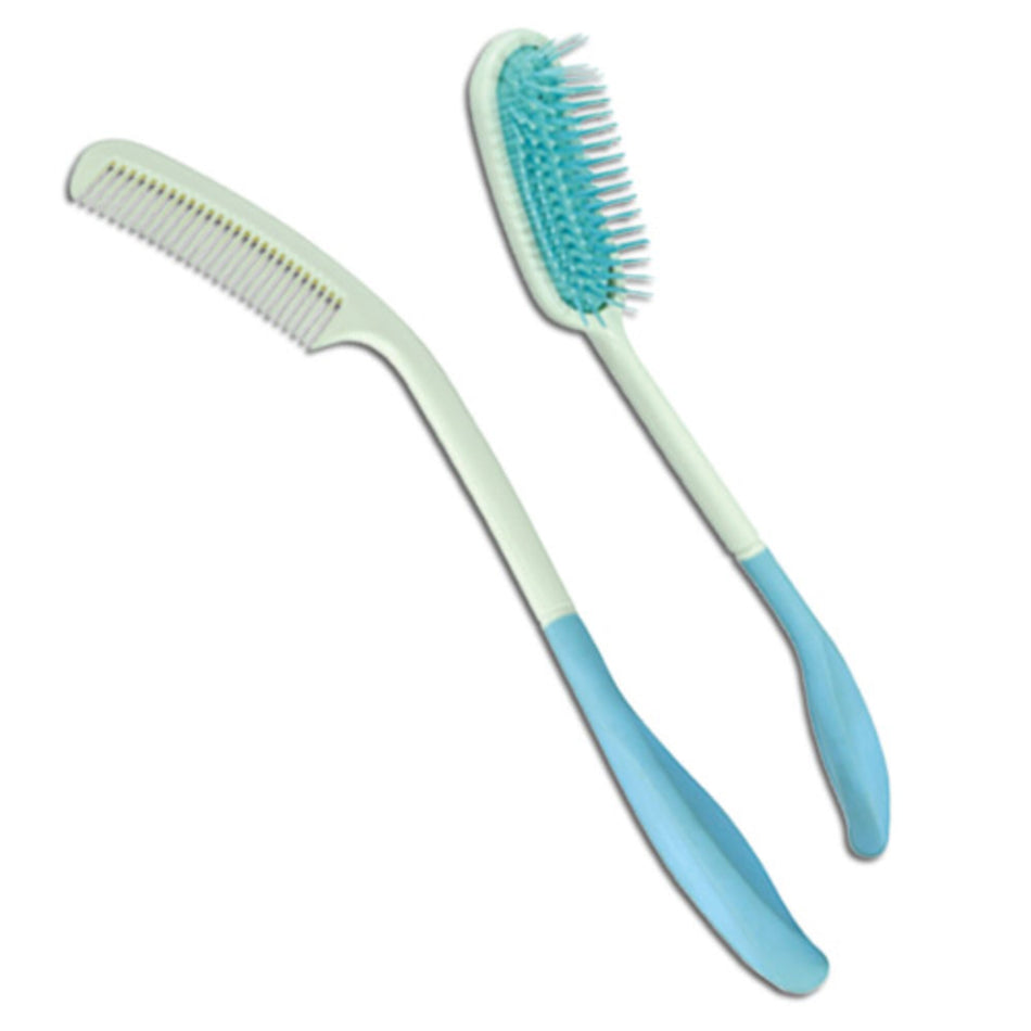 Long Handled Brush & Comb Set