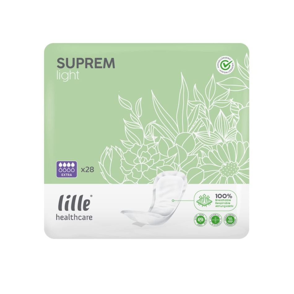 Lille Suprem Light Shaped Incontinence Pads