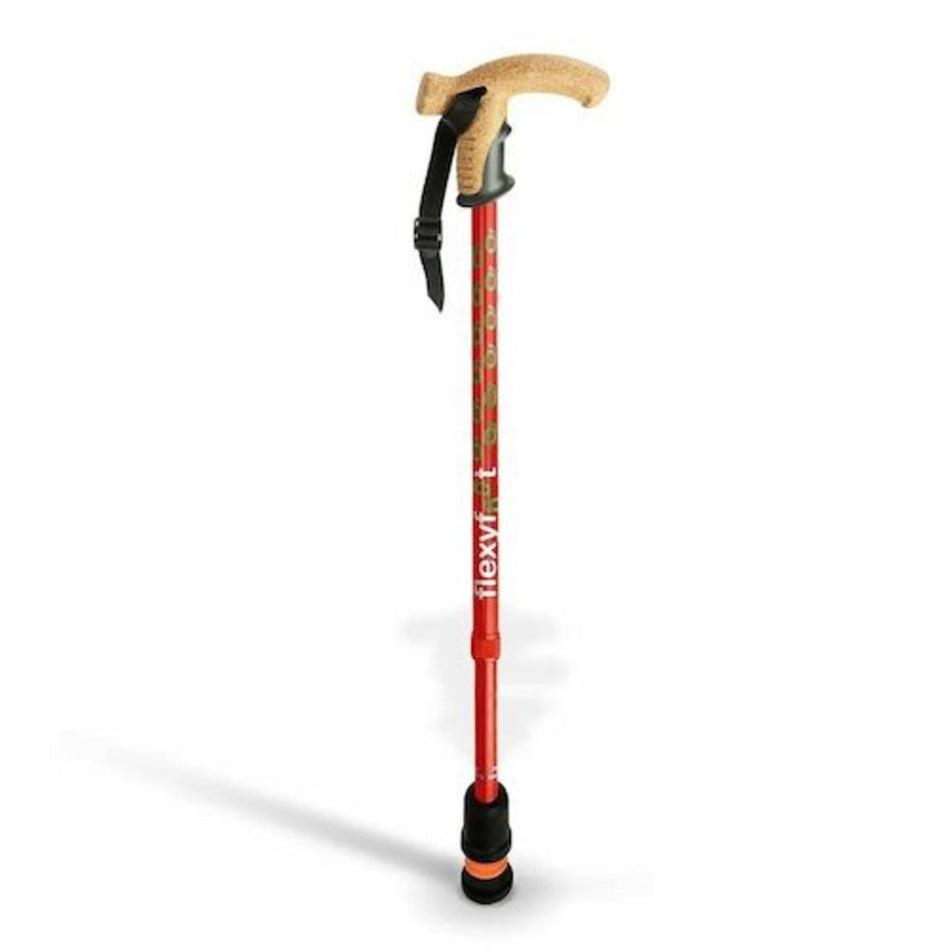 Flexyfoot Premium Cork Handle Walking Stick