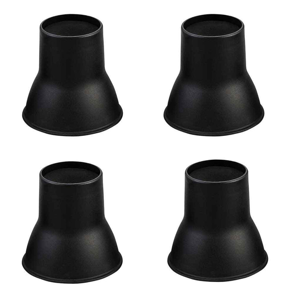 Elephant Feet Furniture Raiser - Pack of 4 in Black