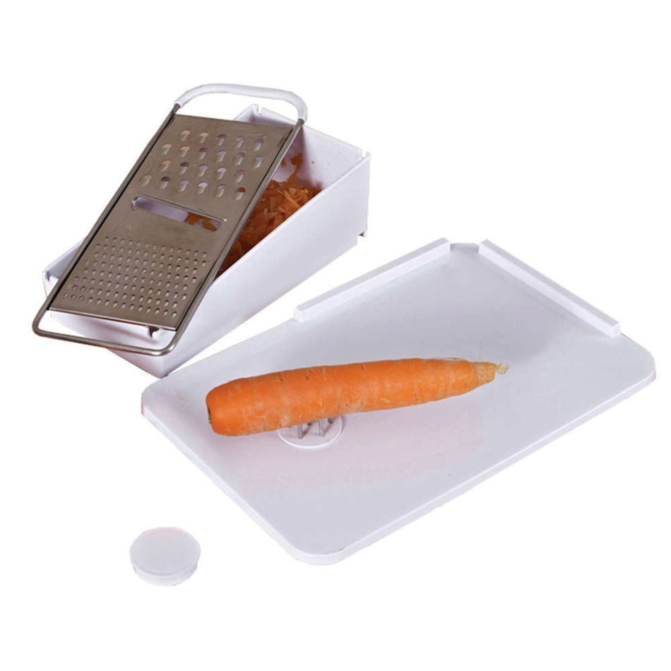NRS  Kitchen Spread Board with Spikes & 3 Way Grater