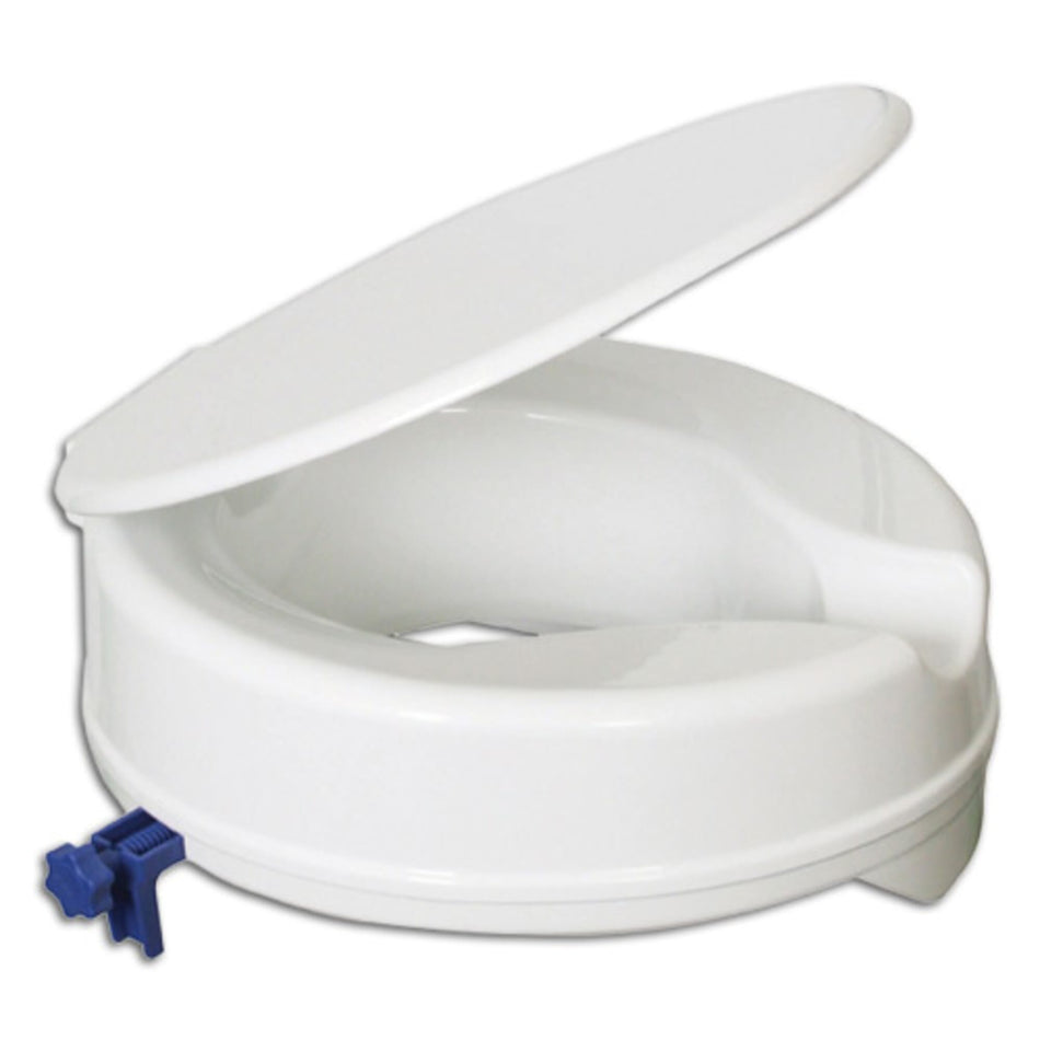 Economy Raised Toilet Seat with Lid - High