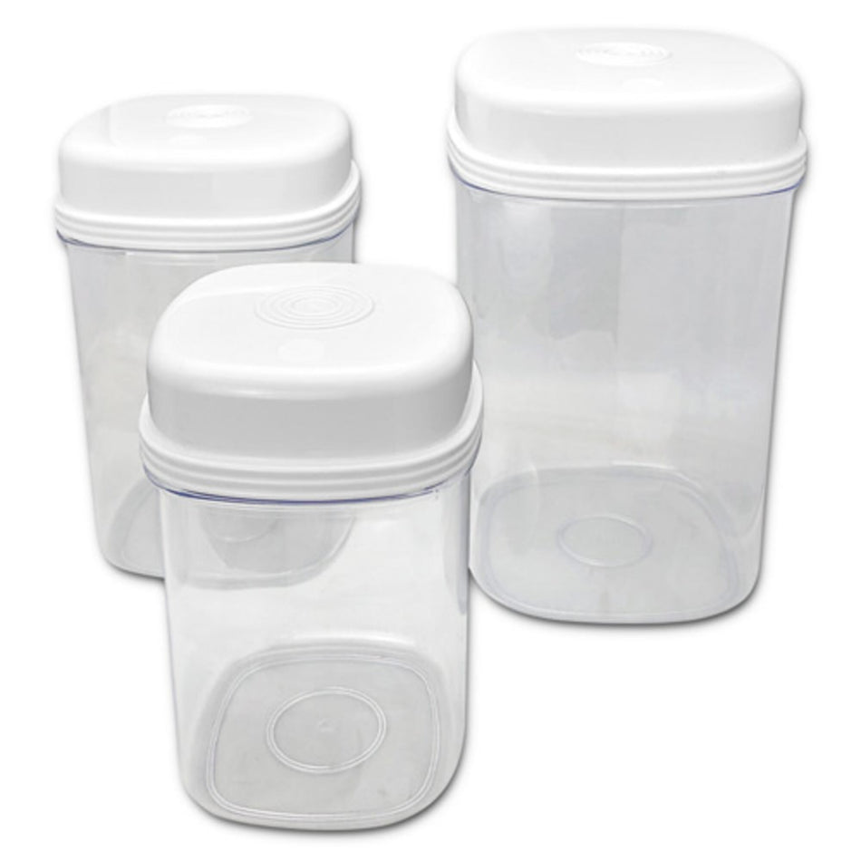 Easy Open Food Containers - Set of 3