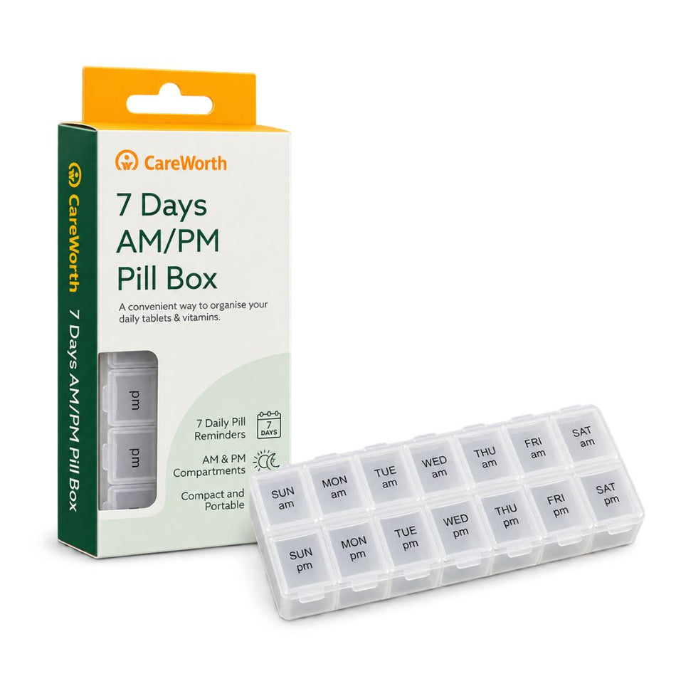 CareWorth 7 Days AM/PM Pill Box