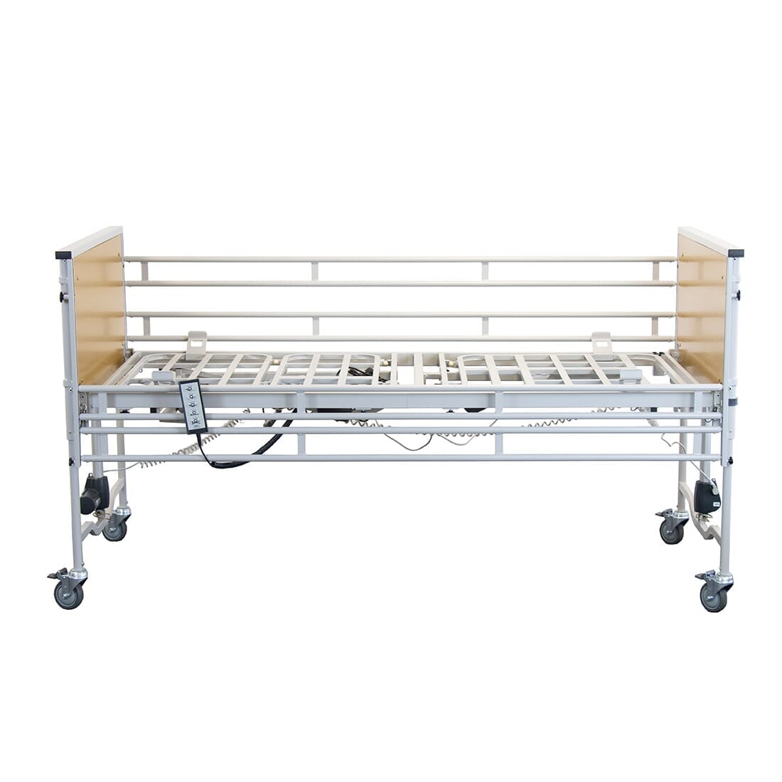 Lifestyle image of 2 Bar Steel Side Rails for NRS Profiling Bed being used in a real-life setting.