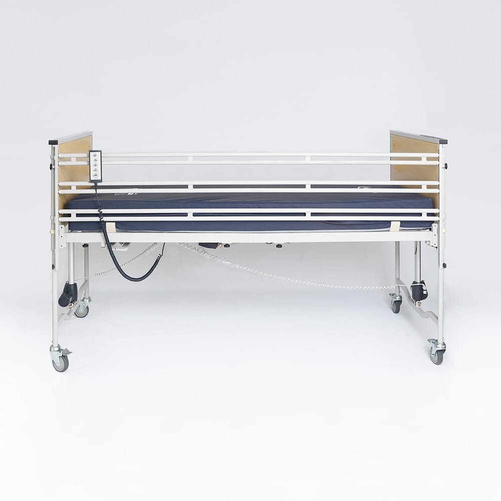 Image of 3 Bar Steel Side Rails for NRS Community Bed on a plain background.