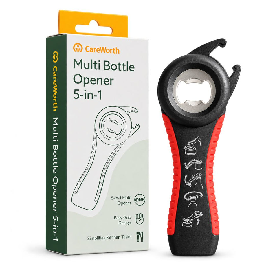 CareWorth Multi Bottle Opener 5 in 1