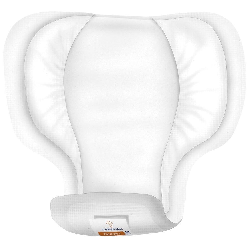 Alternative view of Abena Man Premium Incontinence Pads, showing different angle or usage.