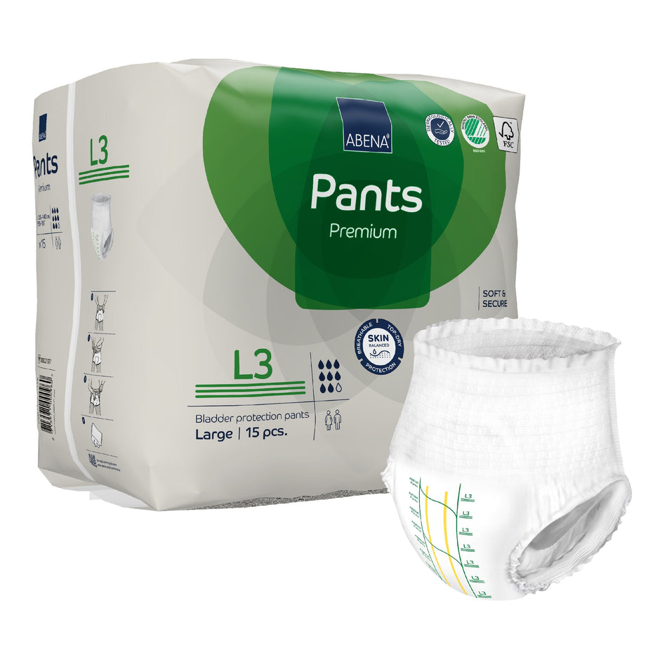 Image of Abena Pants Premium Incontinence Pants on a plain background.
