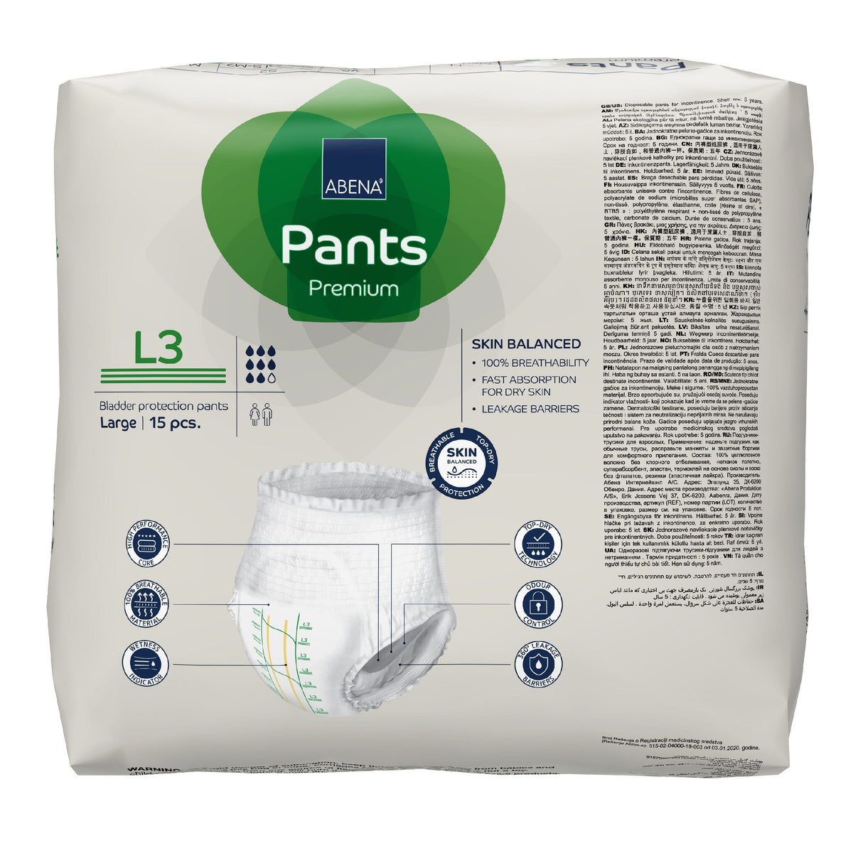 Lifestyle image of Abena Pants Premium Incontinence Pants being used in a real-life setting.