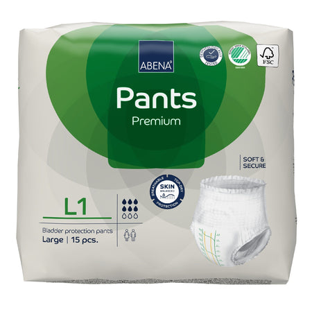 Alternative view of Abena Pants Premium Incontinence Pants, showing different angle or usage.