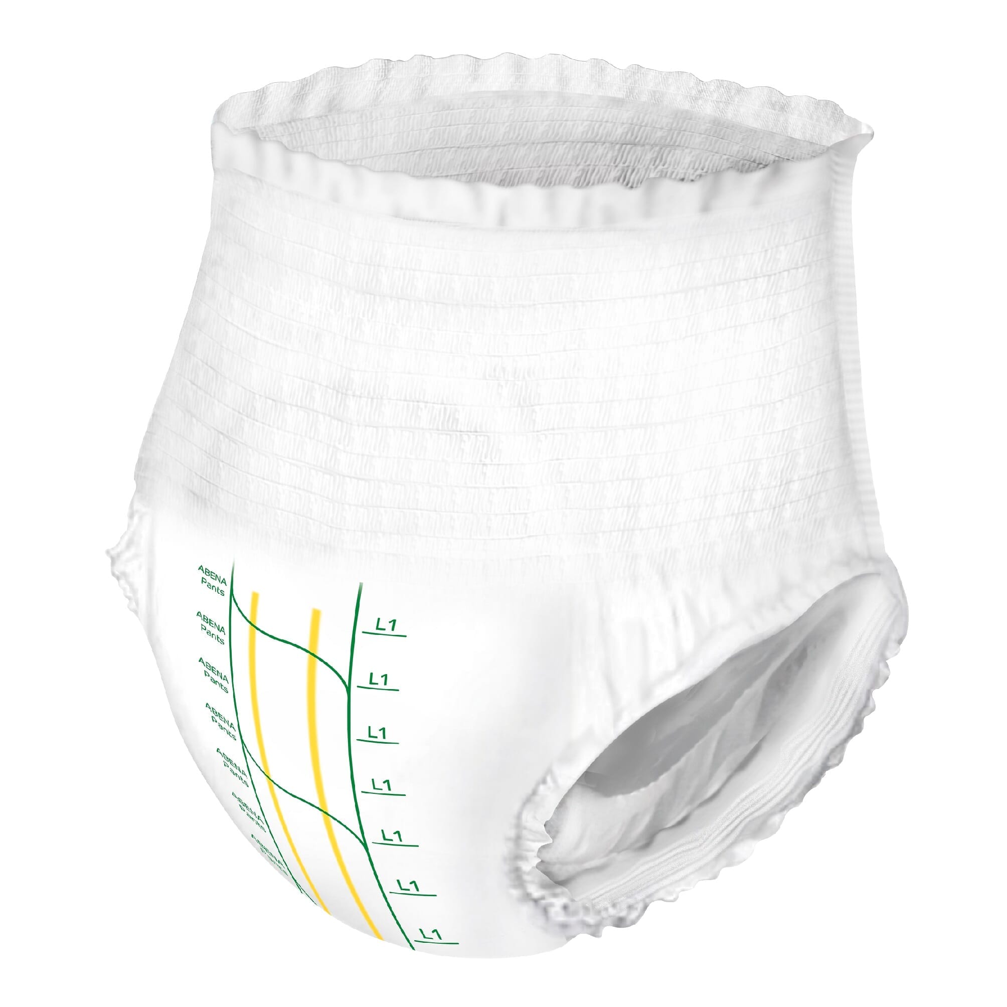 Close-up of a feature of Abena Pants Premium Incontinence Pants.