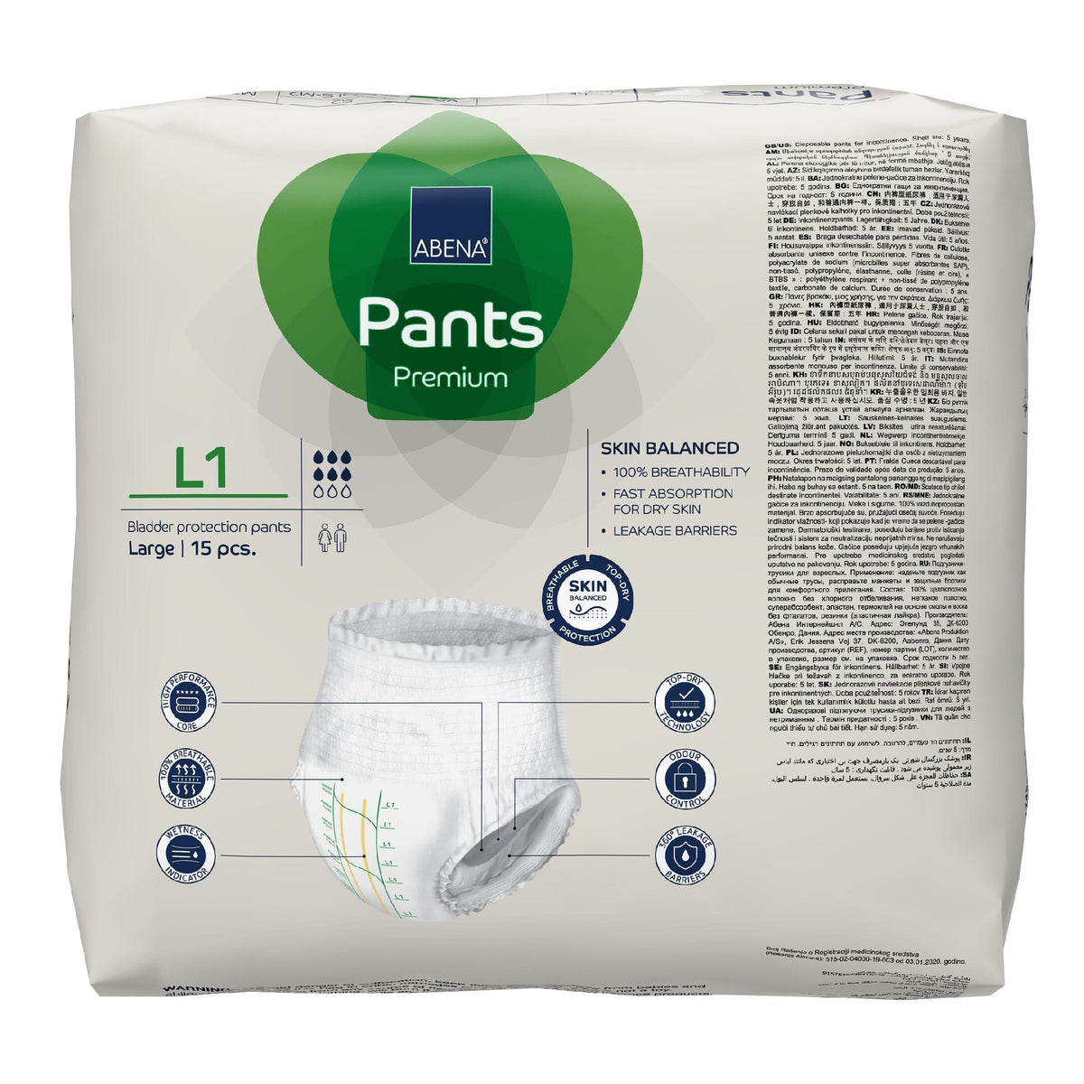 Lifestyle image of Abena Pants Premium Incontinence Pants being used in a real-life setting.