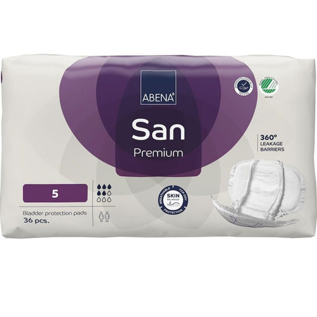 Image of Abena San Premium Incontinence Pads on a plain background.