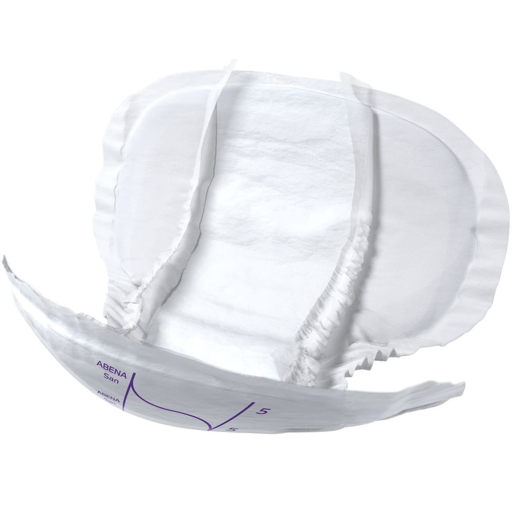 Alternative view of Abena San Premium Incontinence Pads, showing different angle or usage.