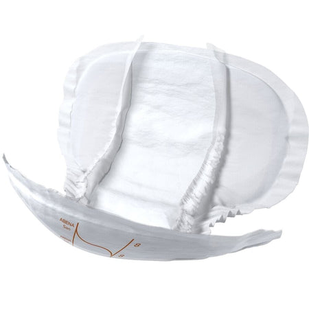 Close-up of a feature of Abena San Premium Incontinence Pads.