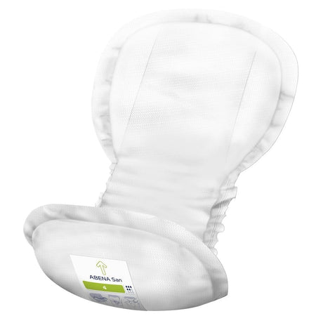 Close-up of a feature of Abena San Premium Incontinence Pads.
