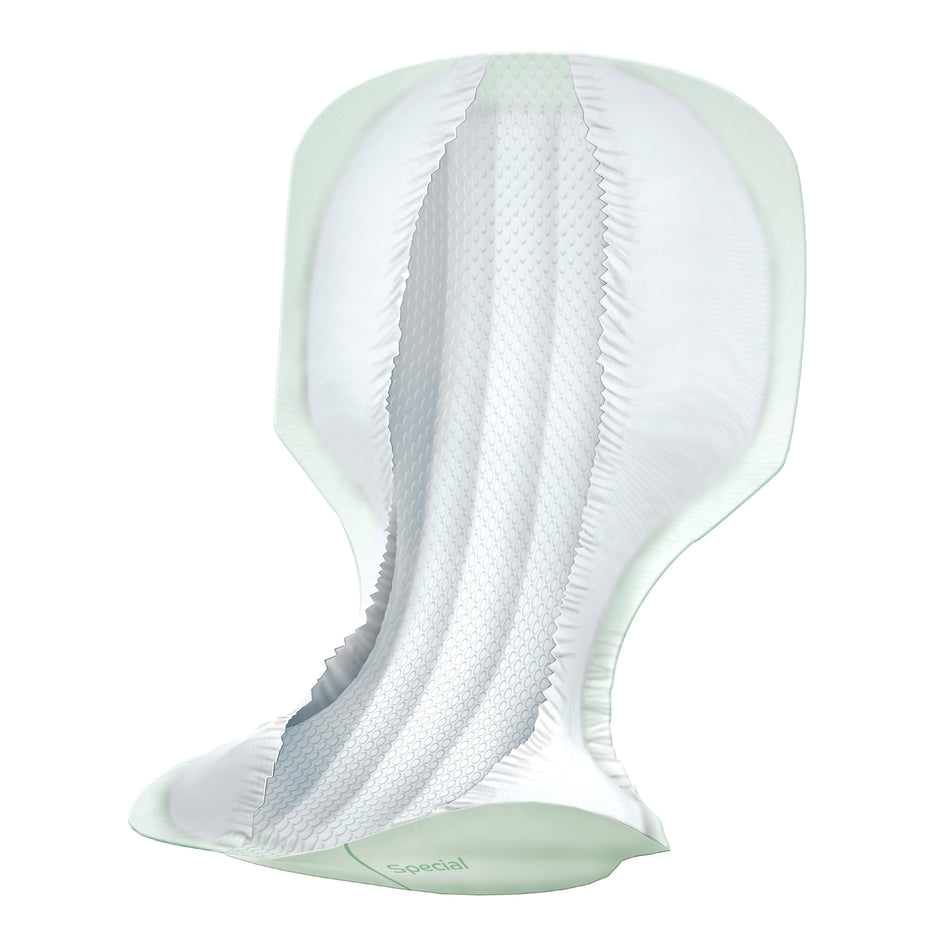 Alternative view of Abena San Special Premium Incontinence Pads, showing different angle or usage.