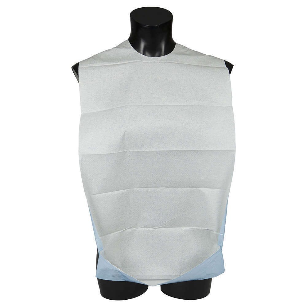 Image of Abena Self Adhesive Disposable Bibs on a plain background.