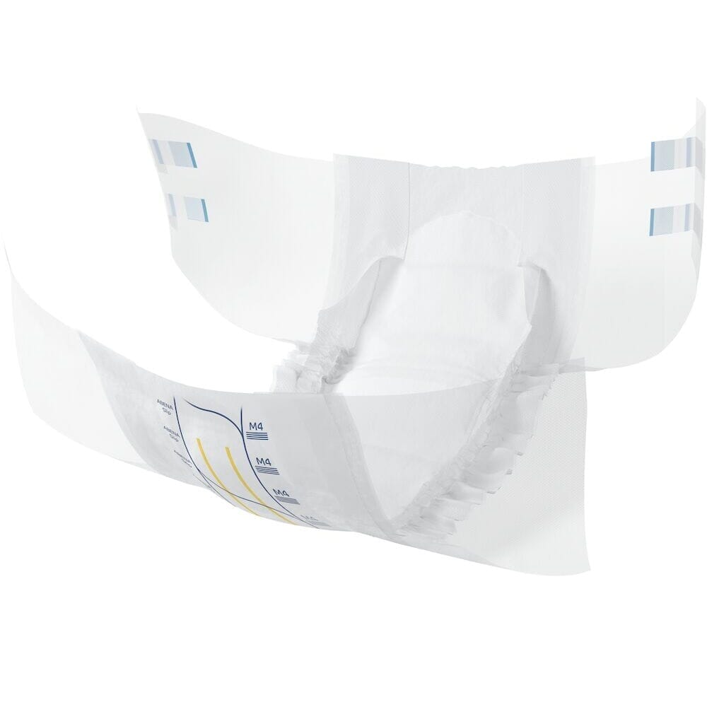 Alternative view of Abena Slip M4 Premium All-In-One Incontinence Briefs, showing different angle or usage.