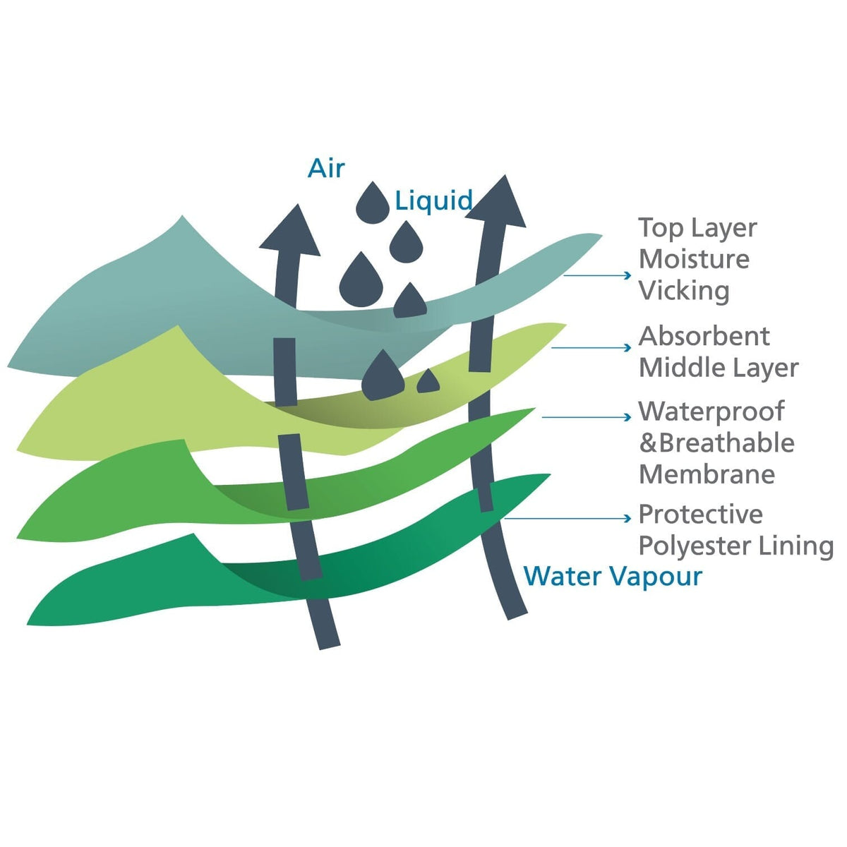 Diagram or packaging of Abso Budget Chairpad-4 Layer highlighting dimensions or features.