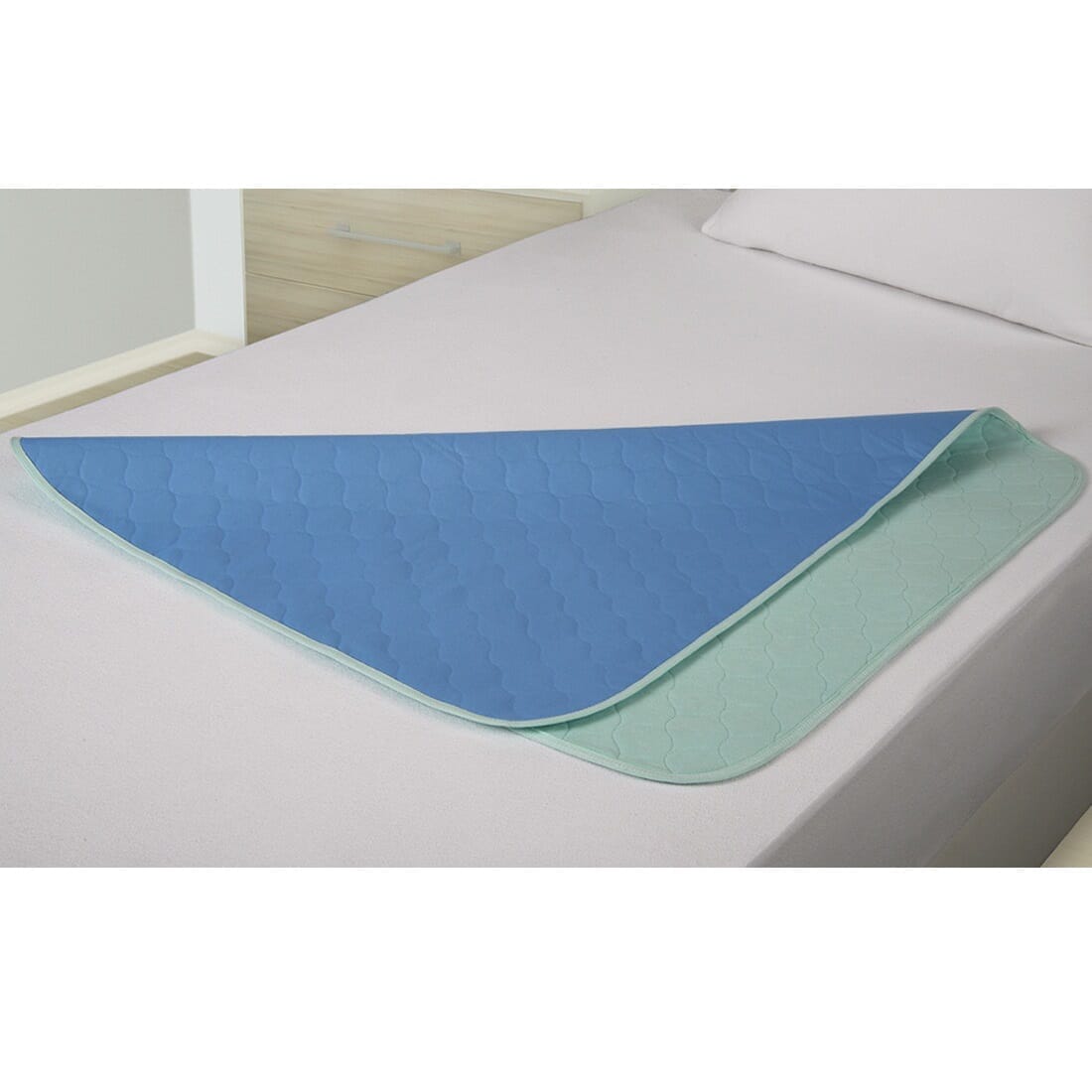 Close-up of a feature of Abso Eco Bedpad-4 Layer.