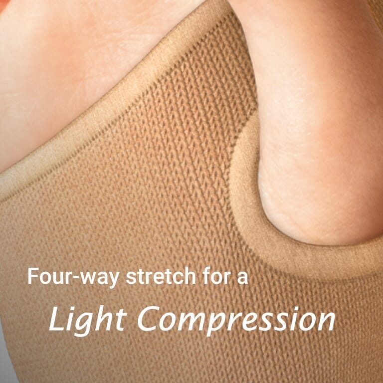 Actimove Arthritis Wrist Support support being applied or removed from the joint, illustrating ease of use.