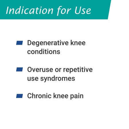 Actimove Knee Support support being applied or removed from the joint, illustrating ease of use.