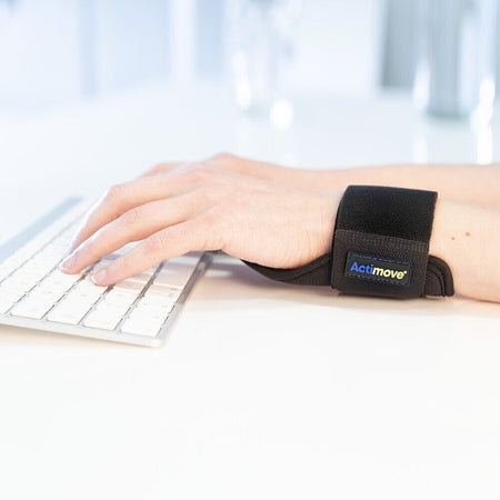 Close-up of a feature of Actimove Wrist Stabiliser Carpal.