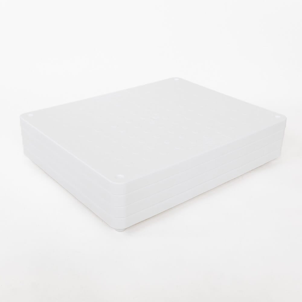 Lifestyle image of Adjustable Bath Step being used in a real-life setting.