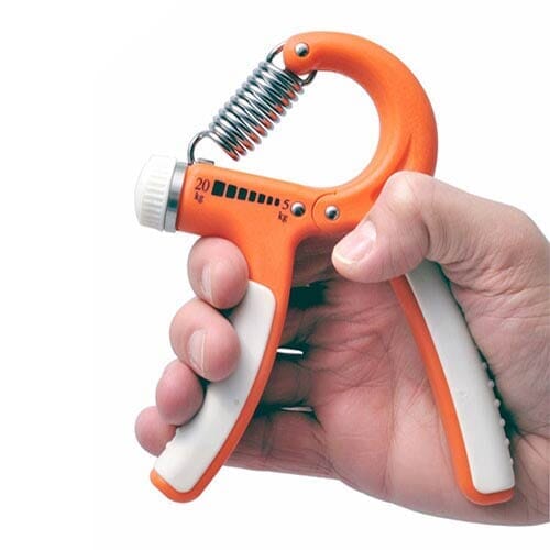 Image of Adjustable Hand Grip Exerciser on a plain background.