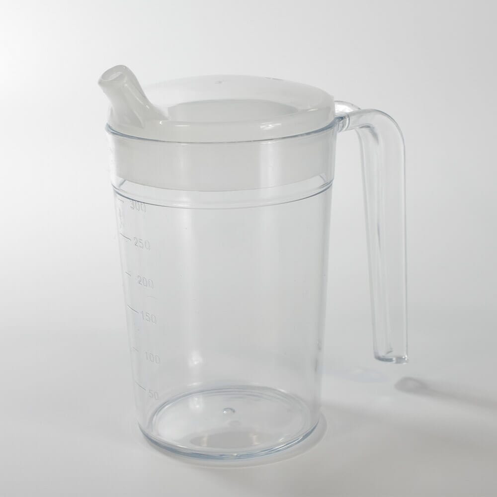 Alternative view of Adult Feeding Cup, showing different angle or usage.