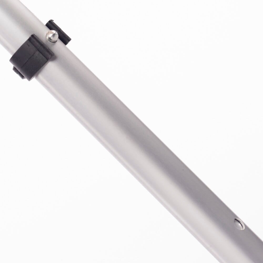 Advance Elbow Crutches: close-up of the handle showing the contoured, cushioned grip for comfort.