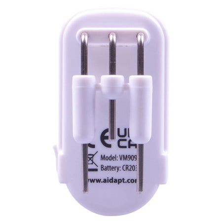 Diagram or packaging of Aidapt Liquid Level Detector highlighting dimensions or features.