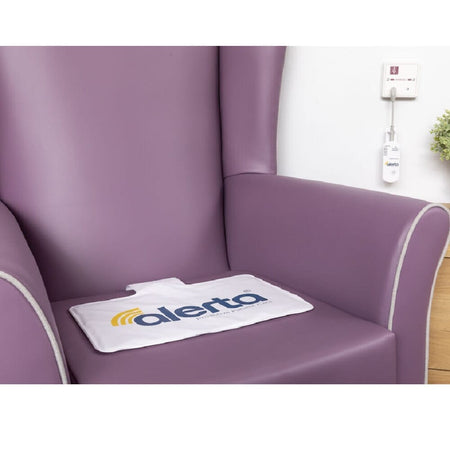 Image of Alerta Wireless Chair Mat Transmitter on a plain background.